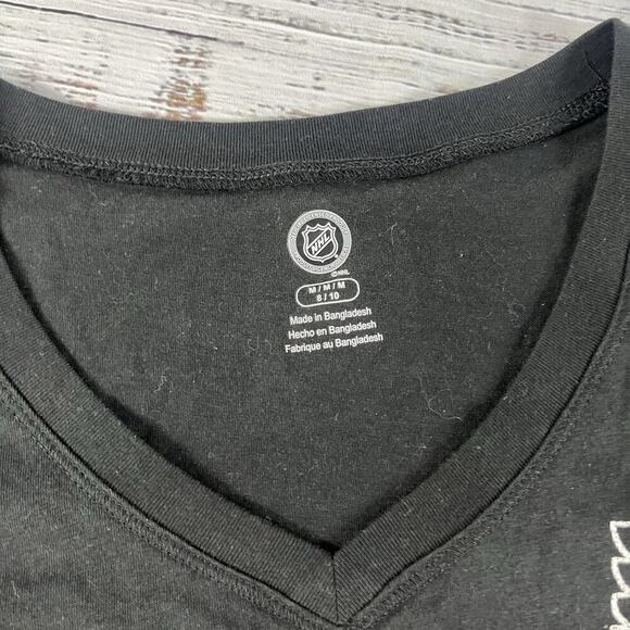 Philadelphia Flyers Hockey NHL Tee Shirt size Medium 8 10 Black Red Sports - Picture 5 of 6